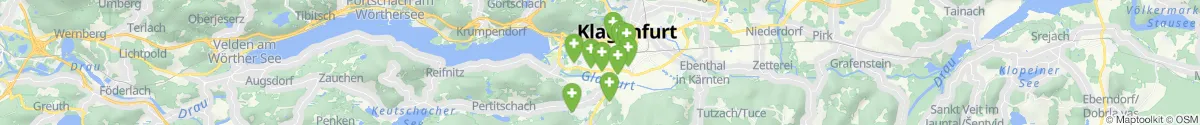 Map view for Pharmacies emergency services nearby Viktring (Klagenfurt  (Stadt), Kärnten)